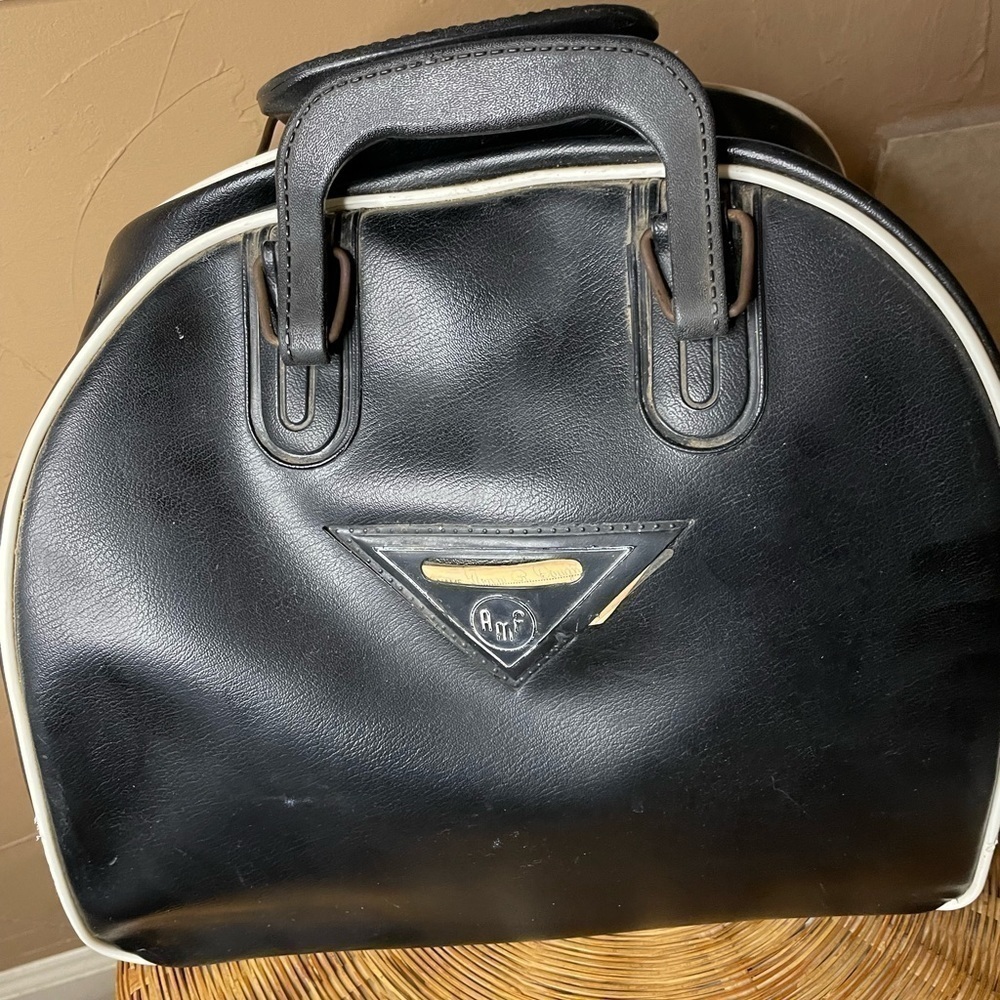 VTG AMF Bowling Ball Bag Case - Picture 1 of 7
